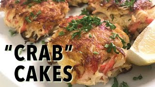 Easy Imitation Crab Cakes  Gregcipes [upl. by Koval]