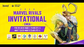 Marvel Rivals Invitational 2025 EMEA Day 4 UTC1） [upl. by Kucik382]