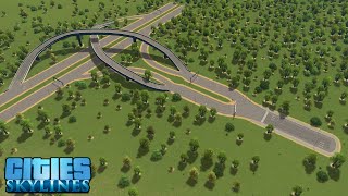 Quick and Easy Highway Exit  Cities Skylines Tutorial [upl. by Perni]