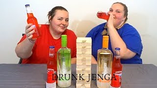 Drunk Jenga Puke Warning [upl. by Aicilana]