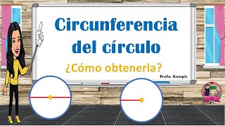 Circunferencia y perímetro del círculo [upl. by Tabb206]