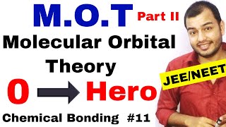 Class 11 chap 4  Chemical Bonding 11  Molecular Orbital Theory IIT JEE NEET  MOT Part II [upl. by Asital]