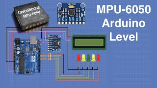 Build an Electronic Level with MPU6050 and Arduino [upl. by Yessak]