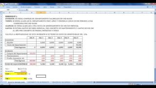 Solucion ejercicios de evaluación de proyectos [upl. by Hoshi]