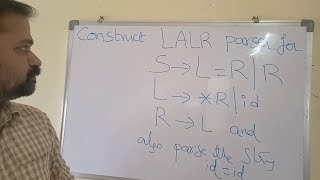 LALR Parser In Compiler Design with solved example1 [upl. by Atsirhc]