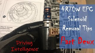 Ford 4R70W 4R75W 4R75E EPC Solenoid Replacement  Additional Info Series Part 4B [upl. by Assenov]