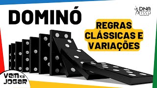 APRENDA JOGAR DOMINÓ  REGRAS CLÁSSICAS E VARIAÇÕES [upl. by Sekoorb]