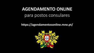 AGENDAMENTO ONLINE  REGISTO ONLINE  Consulado Geral de Portugal em Montreal [upl. by Dlared]