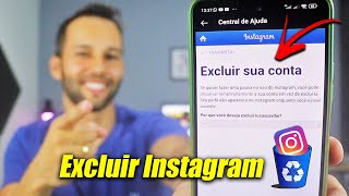 COMO EXCLUIR CONTA DO INSTAGRAM DEFINITIVAMENTE [upl. by Sone]