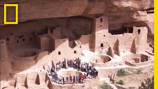 Mesa Verdes Cliffside Dwellings Show a Glimpse of History  National Geographic [upl. by Miltie]