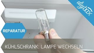 Kühlschrank  Lampe wechseln [upl. by Lewellen]