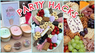 PARTY HACKS HOW TO FEED A CROWD ON A BUDGET  Emily Norris [upl. by Bobbette]