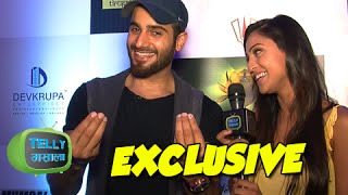 Karan Tacker Krystle D souza Together  INTERVIEW  Mumbai Warriors [upl. by Lawley]