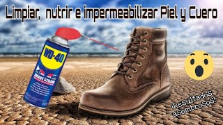 CÓMO LIMPIAR NUTRIR E IMPERMEABILIZAR PIEL Y CUERO FÁCILMENTE [upl. by Gaudet102]