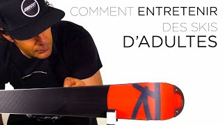 Comment entretenir des skis dADULTES [upl. by Adnalue602]