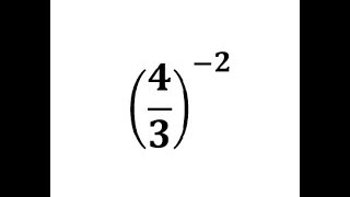 Simplificar una fraccion con exponente negativo [upl. by Akedijn]