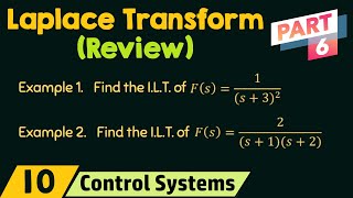 Review of Laplace Transform Part 6 [upl. by Patrica]