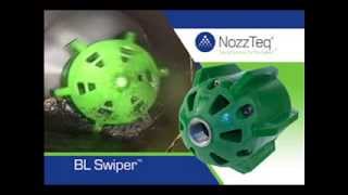 Sewer Cleaning Jetter Nozzle  BL Swiper by Nozzteq [upl. by Lindahl]