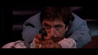 Scarface  Babylon Club Shootout Scene  Remastered Audio  1080p [upl. by Lemon]