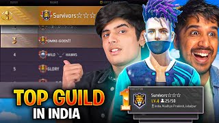 TAKING MY GUILD INTO TOP 1 IN INDIA 🇮🇳 [upl. by Anigriv]