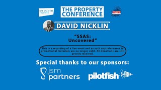 David Nicklin  SSAS and Property Investment  The Property Conference [upl. by Cleland]