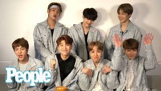 BTS Reveal Whos the Most Romantic Messiest amp More  PEOPLE [upl. by Burty]