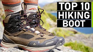 Top 10 Best Hiking Boots for Men [upl. by Damali157]