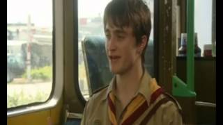 EXTRAS Bloopers Daniel Radcliffe amp Warwick Davis Flute [upl. by Aihsek]