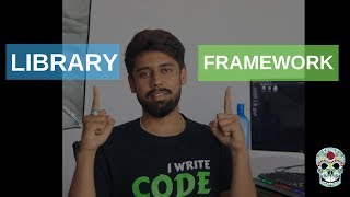 What is library amp framework Hindi [upl. by Atteuqahc]