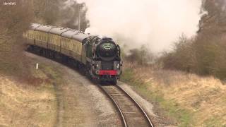 Take a journey on a stream train on new Gloucestershire Warwickshire Steam Railway line  ITV News [upl. by Ekle758]