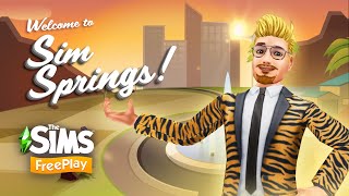 The Sims FreePlay  Sim Springs Feature Trailer [upl. by Carmelo52]