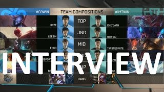 C9 vs IMT Post Game Interview [upl. by Walters]