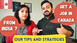 RECRUITER EXPLAINS  HOW TO GET A JOB IN CANADA from India  Our Tips and Strategies [upl. by Baldwin]