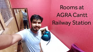 Retiring Rooms amp Dormatory At AGRA CANTT Railway Station  Alekh Kulthe [upl. by Leora]