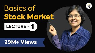 Basics of Stock Market For Beginners Lecture 1 By CA Rachana Phadke Ranade [upl. by Adidnere]