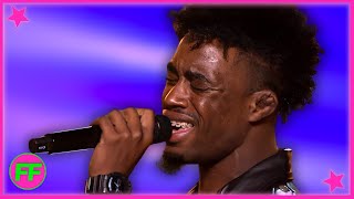 Dalton Harris Emotional Singer from Jamaica With A SHOCKING Voice  The X Factor UK 2018 [upl. by Anelah56]