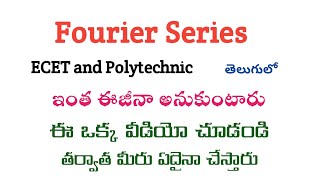 Fourier Series in Telugu  Root Maths Academy [upl. by Magree]