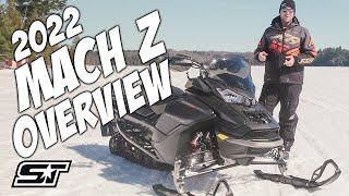 2022 Ski Doo Mach Z Detailed Snowmobile Overview [upl. by Kawasaki]