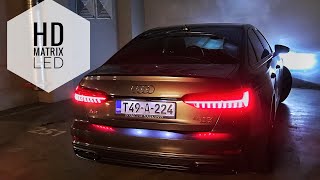 NEW Audi A6 HD MATRIX LED  Amazing Effects [upl. by Hedley308]