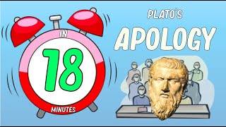 PLATOS APOLOGY Socrates Famous Trial  Ancient Greek Philosophy [upl. by Paluas]