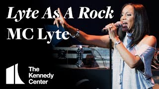 MC Lyte  Lyte As a Rock  LIVE at The Kennedy Center [upl. by Ameekahs]