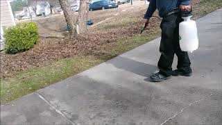 How To Seal Your Driveway Concrete Using Water Repellent  Do It Yourself [upl. by Ahsrop]