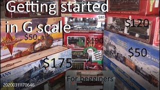 Getting started in G scale trains [upl. by Bartholomeus]