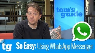 So Easy How to Use WhatsApp Messenger [upl. by Revned]