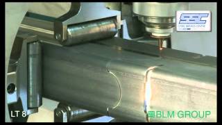 Laser Cutting Tube amp Box Section  SSC LASER CUTTING [upl. by Butta]