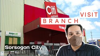 CITI Hardware Tour   Sorsogon City [upl. by Drauode561]