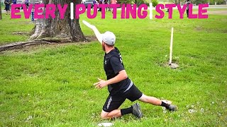 Every Disc Golf Putting Style [upl. by Darton]