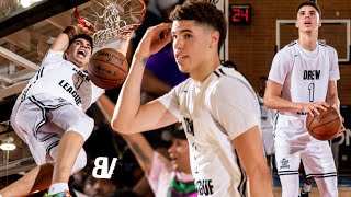 LaMelo Balls FIRST Drew League Season BEST HIGHLIGHTS The LAMELO SHOW Comes To COMPTON [upl. by Derdlim]