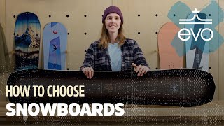 How to Choose a Snowboard amp Snowboard Size [upl. by Karena]