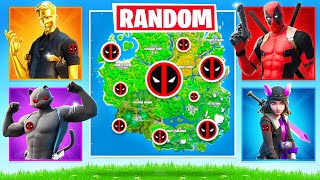 RANDOM BOSS Deadpool CHALLENGE Fortnite Arena [upl. by Ernest]